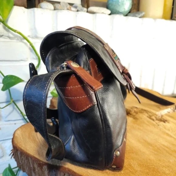 Gemel Vintage Italian Leather Bag - Picture 3 of 16
